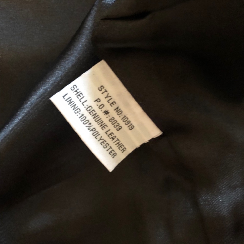 Italian leather jacket - Picture 5 of 7